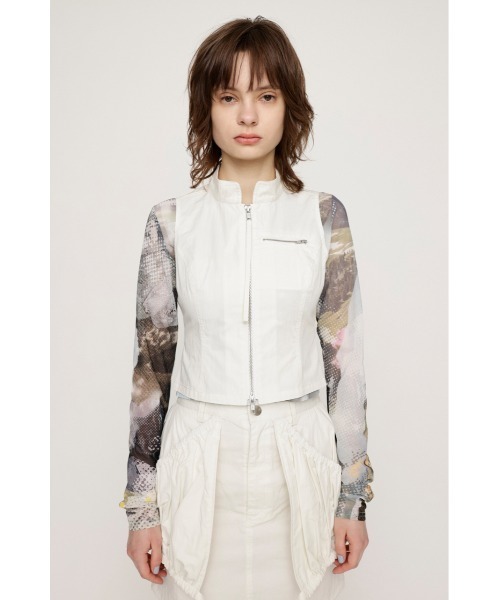 ベスト ジレ THINK OF VEST：ベスト レディース Fit more ベスト ジレ 「ZOZO限定商品」ダックシルエットベスト