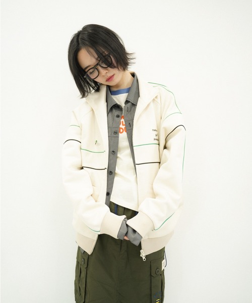 common gull products. ジャージ 休日のトラックジャケット レディース