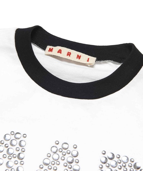 MARNI tシャツ MARNI（マルニ）Kids ＆ Junior ブランドロゴ半袖