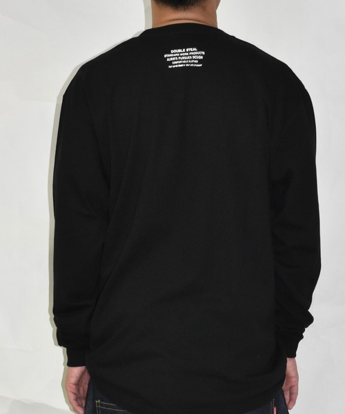 DOUBLE STEAL（ダブルスティール） tシャツ スワローワッペン 長袖T