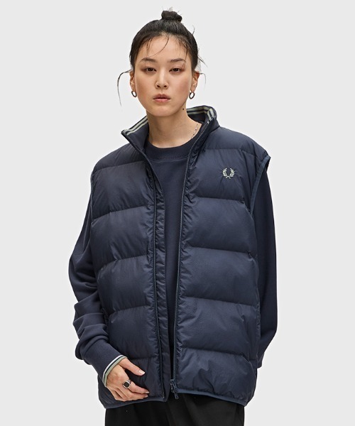 フレッドペリーInsulated Gilet ダウンベスト FRED PERRY ダウンベスト ベスト Insulated Gilet