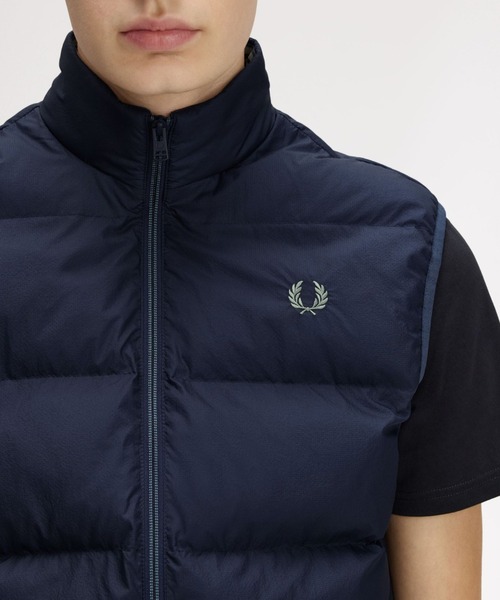 FRED PERRY（フレッドペリー） ダウンベスト ベスト Insulated Gilet