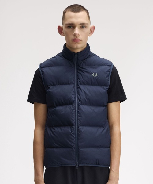 FRED PERRY（フレッドペリー） ダウンベスト ベスト Insulated Gilet