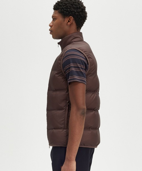 美品　フレッドペリー　ダウンベスト　S FRED PERRY ダウンベスト ベスト Insulated Gilet