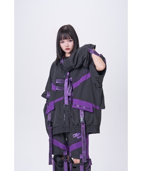PSYNYXX ジャージ ナイロンベルトサイバージャージ メンズ レディース