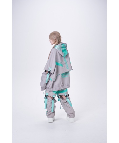 PSYNYXX ジャージ ナイロンベルトサイバージャージ メンズ レディース