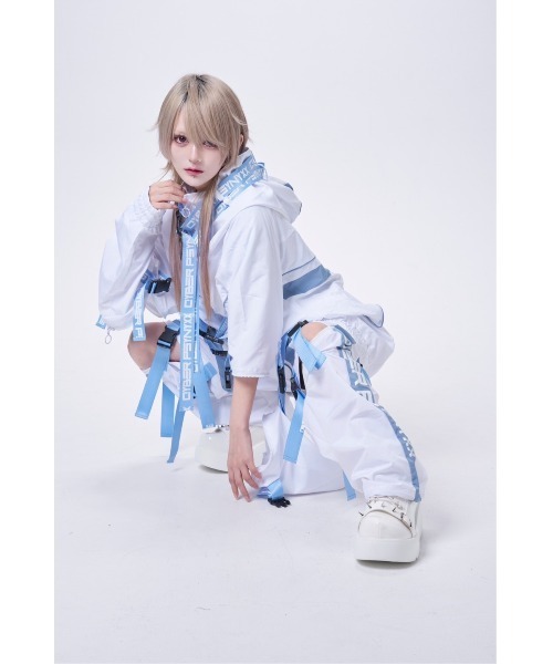 PSYNYXX ジャージ ナイロンベルトサイバージャージ メンズ レディース