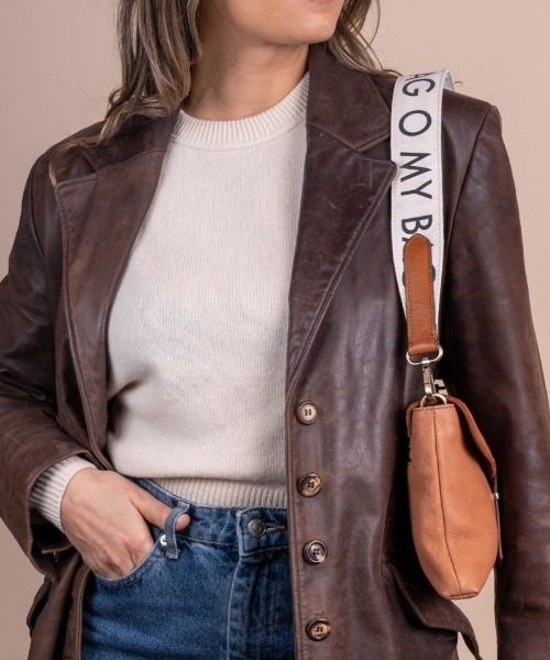 o my bag ショルダーバッグ O MY BAG ショルダーバッグ バッグ STRAP/キャンバスロゴ