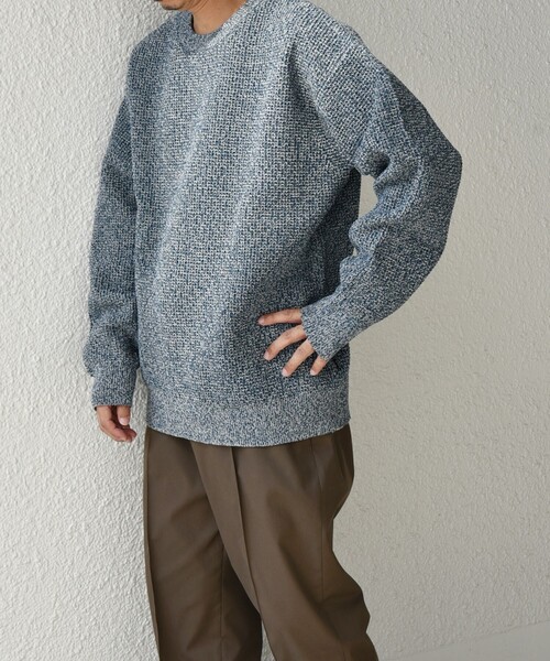 SHIPS any セーター ニット any: 「手洗い可能」メランジ カラー