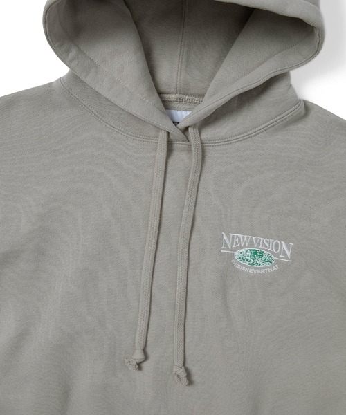 【THISISNEVERTHAT】エーデルワイスパーカー ダークグリーン thisisneverthat パーカー NEW VISION W Hoodie メンズ