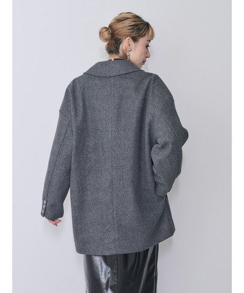 ジャケット・アウター Taly TEVALT コート アウター 4WAYカラーダブルジャケット レディース