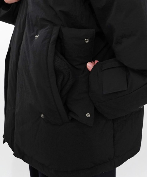 VOAAOV 18AW/VODC-A10/ダウンジャケット/ブラック 2025AW】VOAAOV (ヴォアーブ) KAWADA DOWN HOODED BLOUSON