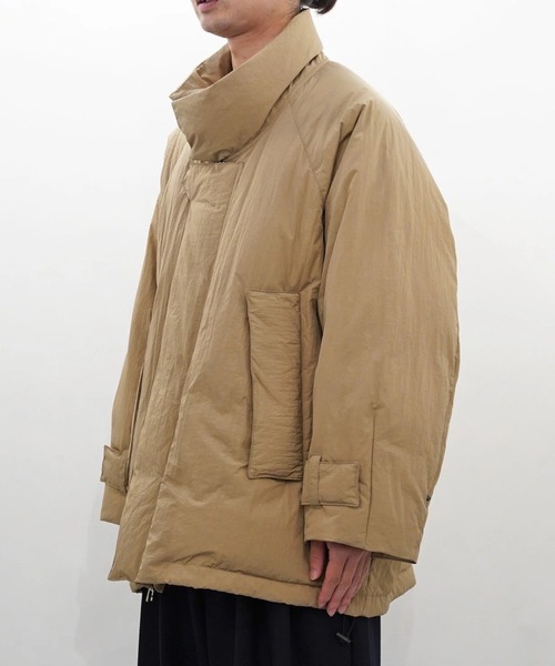 ダウンジャケット ダウン 「VOAAOV」BRIGHT TASLAN KAWADA DOWN Oversize Blouson メンズ レディースの画像