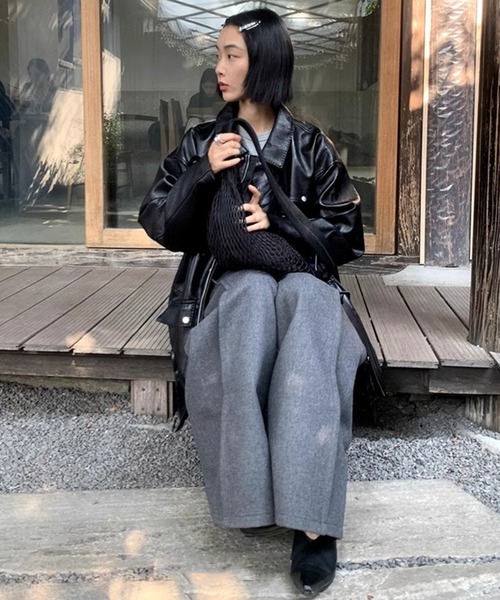 chuclla（チュクラ） レザージャケット ライダース 「LONSLAN」レザー