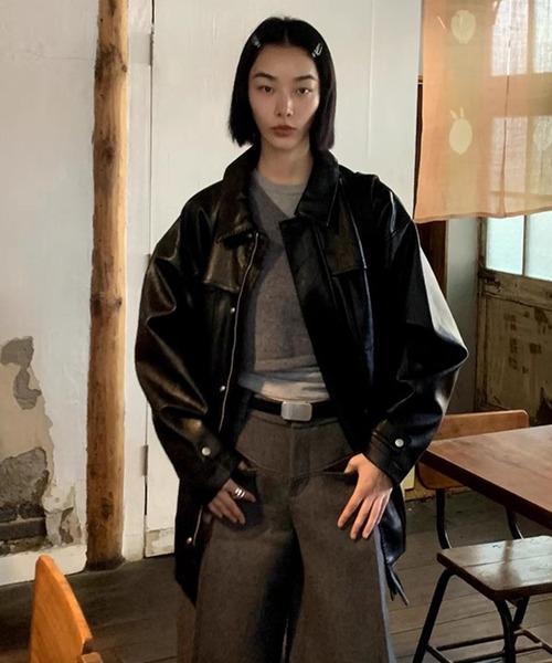 chuclla（チュクラ） レザージャケット ライダース 「LONSLAN」レザー