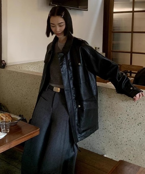 chuclla（チュクラ） レザージャケット ライダース 「LONSLAN」レザー