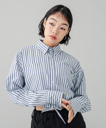 ブラウス シャツ FACE LABEL CROPPED L/S SHIRT レディース FACE LABEL CROPPED L/S SHIRT – calif（カリフ）公式サイト