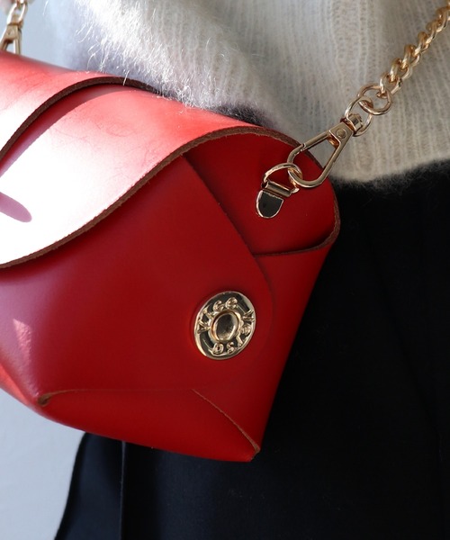 ショルダーバッグ バッグ チェーンショルダー ミニバッグ「VICE VERSA