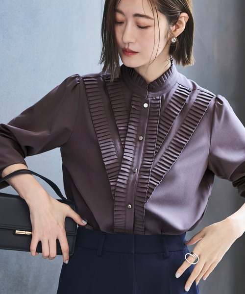 RUIRUE BOUTIQUE（ルイルエブティック） ブラウス シャツ 洗える