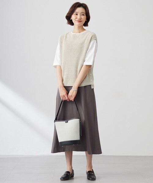 J.PRESS ベスト ジレ 「洗える」Linen Cotton Vest ニット
