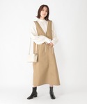 ジャンパースカート 「ONKUL掲載商品」フロ...の詳細画像4