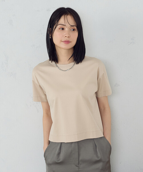 tシャツ SOFT GOODS / ソフトグッズ MUSCLE Tシャツ(ナチュラル) レディース tシャツ Tシャツ 7分袖 レディース ラグラン カットソー トライ
