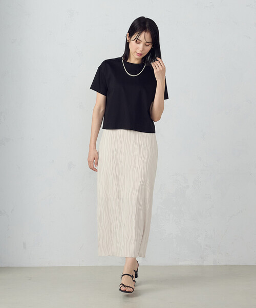 COMME CA ISM tシャツ クロップド Tシャツ レディース