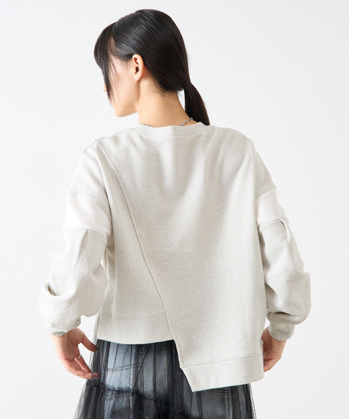 SOFFITTO（ソフィット） トレーナー スウェット アシンメトリー