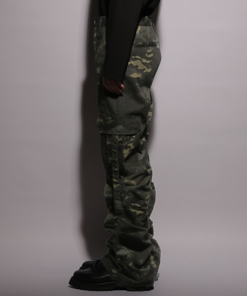 HARE 【UNDER GROUND MODE】カーブZIPカーゴパンツ HARE（ハレ）の「【UNDER GROUND MODE】カーブZIPカーゴパンツ