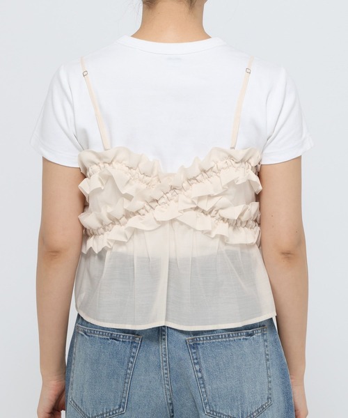 LOWRYSFARM フリルビスチェ LOWRYS FARM｜フリルビスチェ | Rakuten Fashion(楽天