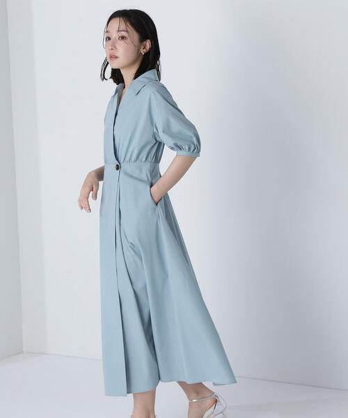 NATURAL BEAUTY BASIC シャツワンピース 「Oggi掲載」スキッパー