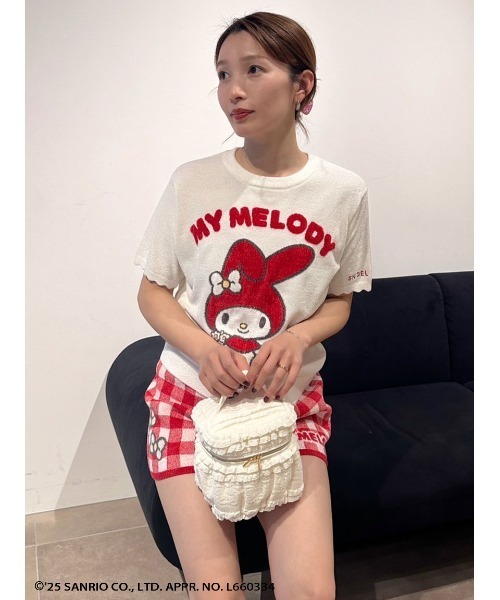 SNIDEL HOME パジャマ ルームウェア 「MY MELODY」ニット