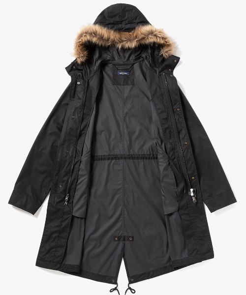 FRED PERRY（フレッドペリー） モッズコート M グリーン メンズ