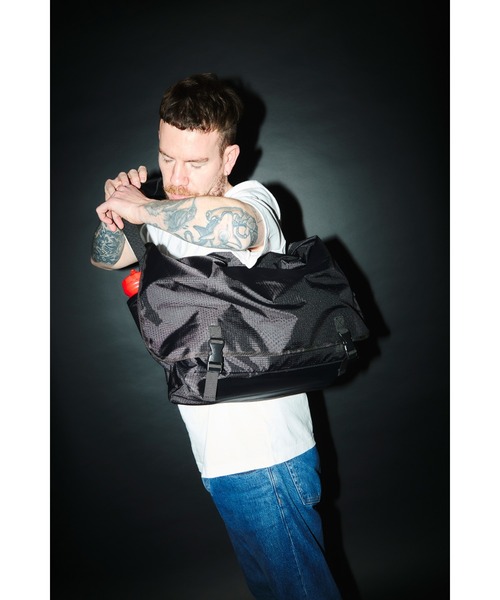 PACKING メッセンジャーバッグ PACKING [RIP STOP PC MESSENGER BAG] (BLACK)
