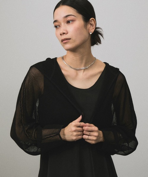 SALON adam et rope'（サロン アダム エ ロペ） カーディガン シアー