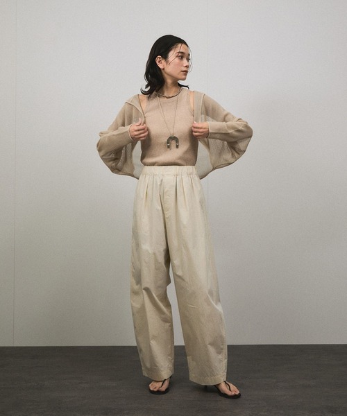 SALON adam et rope'（サロン アダム エ ロペ） カーディガン シアー