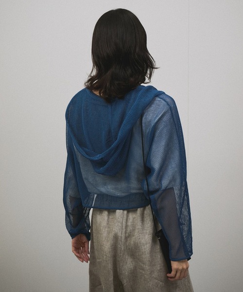 SALON adam et rope'（サロン アダム エ ロペ） カーディガン シアー