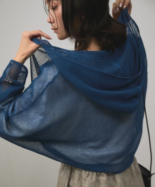 SALON adam et rope'（サロン アダム エ ロペ） カーディガン シアー