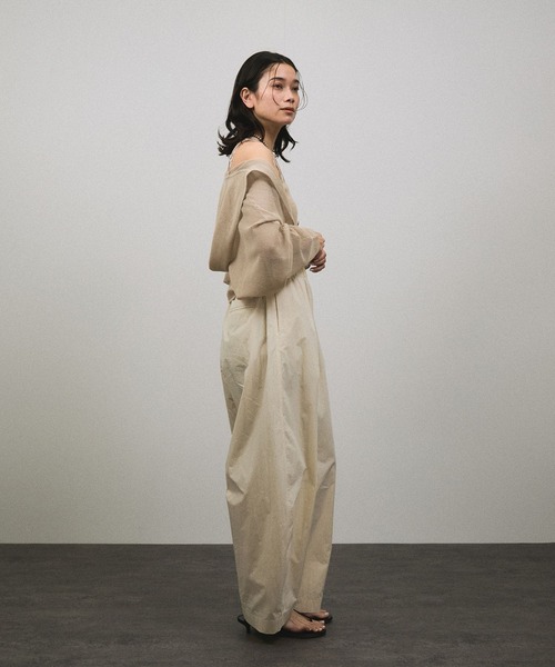 SALON adam et rope'（サロン アダム エ ロペ） カーディガン シアー