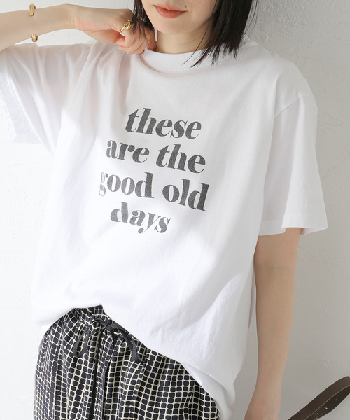 tシャツ 「THESE ARE~」Tシャツ レディース