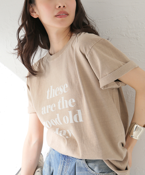journal standard L'essage tシャツ 「THESE ARE~」Tシャツ