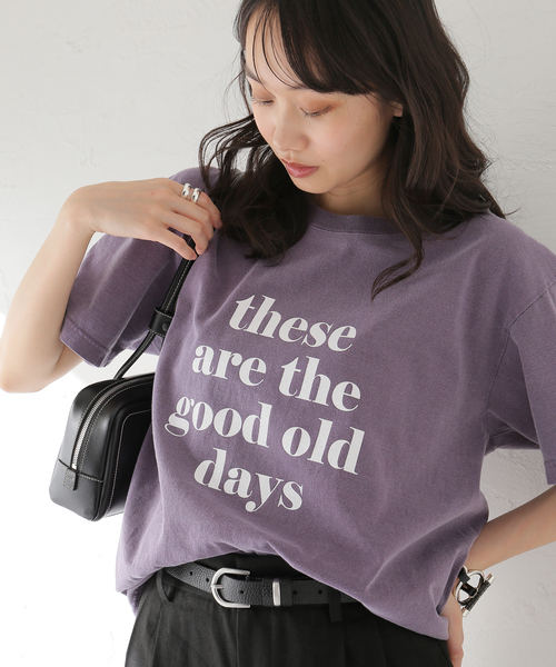journal standard L'essage tシャツ 「THESE ARE~」Tシャツ