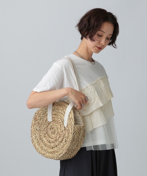 LEPSIM（レプシィム） ショルダーバッグ バッグ 水草ラウンドバッグ