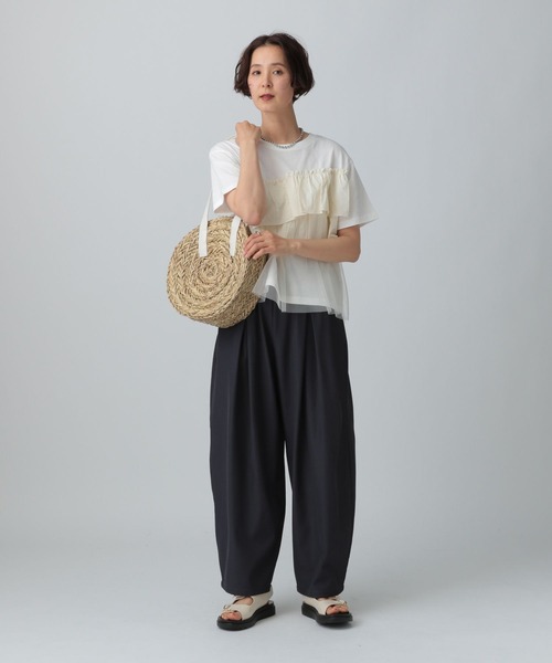 LEPSIM（レプシィム） ショルダーバッグ バッグ 水草ラウンドバッグ