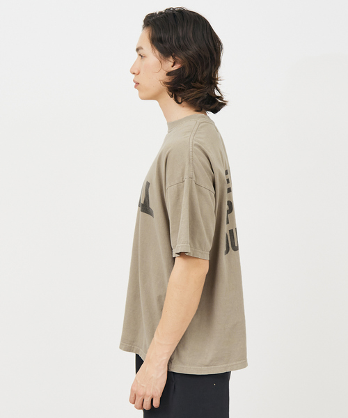 REMI RELIEF / レミ レリーフ】FRONT MESSAGE BIGTシャツ