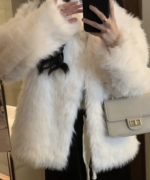 「DAY CLOSET」 ジャケット ONE SIZE ホワイト レディース_画像6