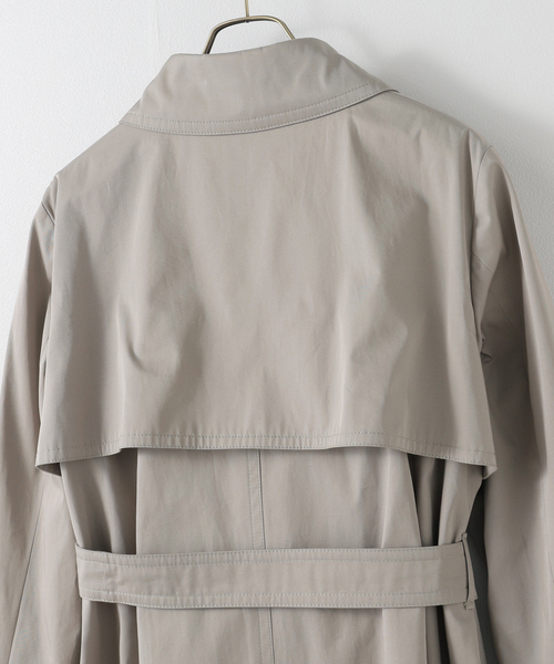HERNO ♪ コットン トレンチコート IM000187D レディース ディーン トレンチコート グレージュ | Herno® (ヘルノ)