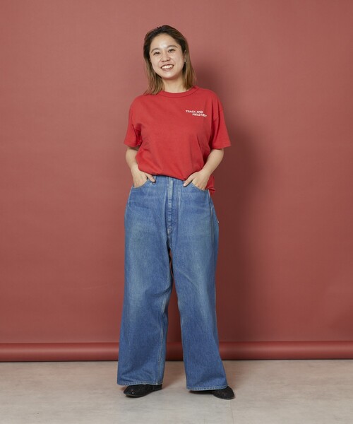 tシャツ Freada/フリーダ Used Essence ポケット Tシャツ レディース Freada tシャツ Freada/フリーダ Used Essence PRINT Tシャツ