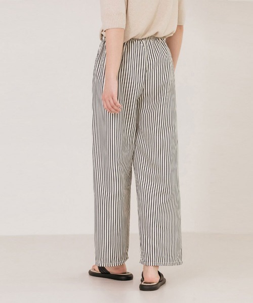 パンツ ストライプワイドパンツ レディース : ZOZOTOWN Yahoo!店