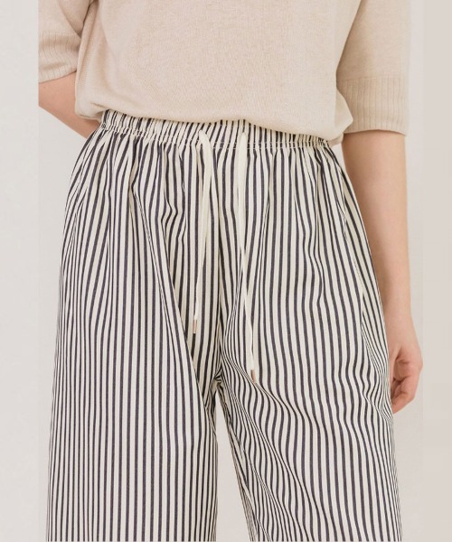 パンツ ストライプワイドパンツ レディース : ZOZOTOWN Yahoo!店